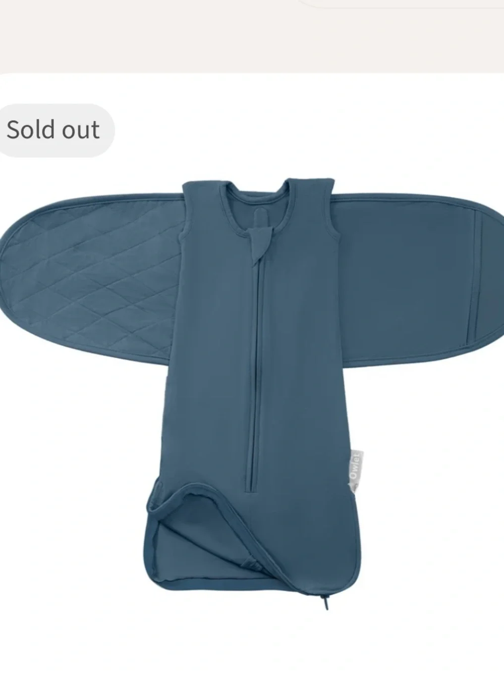Bundle Owlet Dream sleeper swaddle sleep sack bamboo 0-3 months